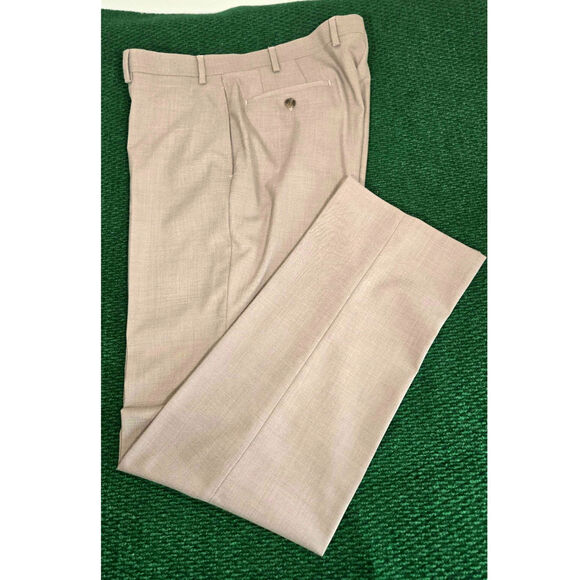 Lauren Ralph Lauren Light Brown Men's Dress Pants. Size 36x32. - Picture 5 of 8